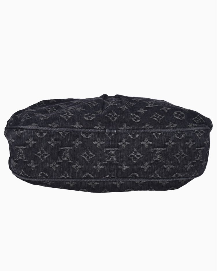 Bolsa Louis Vuitton Original Mahina Denim Preto feminina